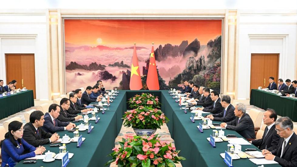 China's top political advisor meets Vietnam's National Assembly chairman