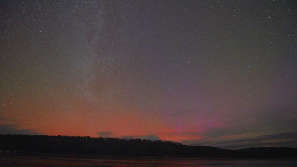 Aurora observed from China's Heilongjiang