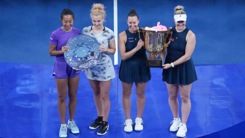 Highlights of women's doubles at 2026 China Open tennis tournament