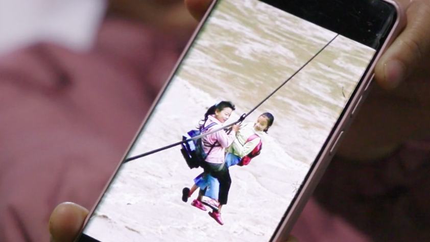 Farewell to the zipline! Two Nujiang sisters cross into a new life