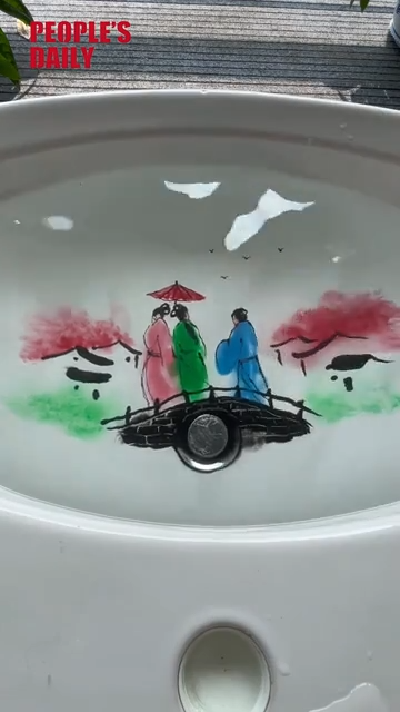 Sink becomes canvas