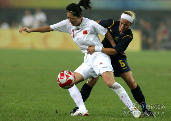 China beats Sweden 2-1 in Olympic women\'s soccer