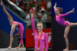 American Liukin crowns women\'s all-around at Olympic gymnastics
