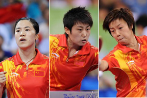 China beats Singapore for women\'s table tennis gold