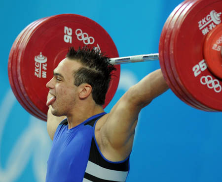 Kazakhstan\'s Ilin wins Olympic men\'s 94kg weightlifting gold
