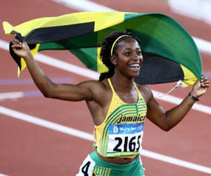 Fraser leads Jamaican sweep in women\'s 100m