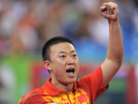 Roundup: China\'s men crowned at Olympic table tennis