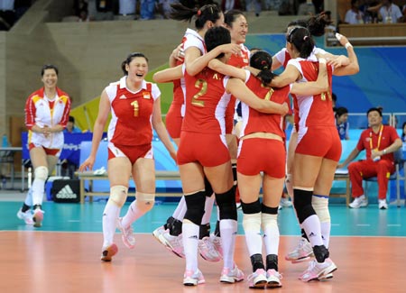China meets Brazil, Cuba takes on US in Olympic women\'s volleyball semis