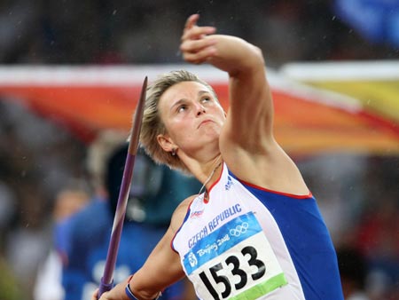 Czech Barbora Spotakova wins women\'s javelin throw gold