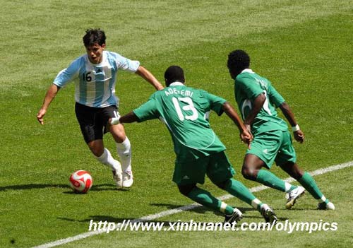 Argentina wins men\'s soccer gold at Beijing Olympics