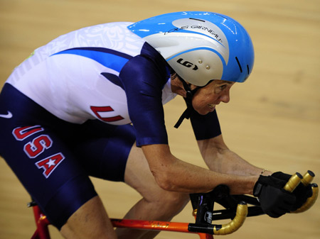 Buchan, 52, becomes oldest Paralympic cycling champion