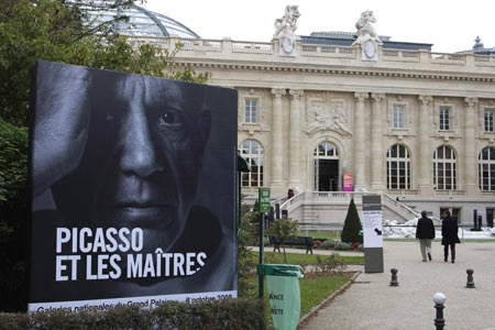 picasso meets his masters in vast paris show