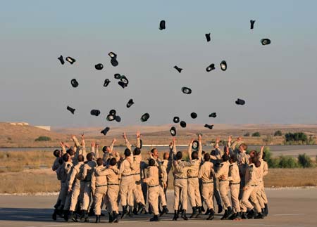 Pilots of Israeli Air Force: Finally, we graduate!