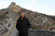 Obama visits Great Wall, "inspired by its majesty"