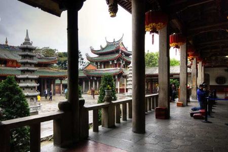 Enchanting Scenery of South Putuo Temple