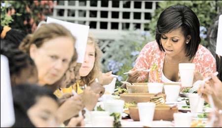 White House garden ex-seeds expectations for healthy eating