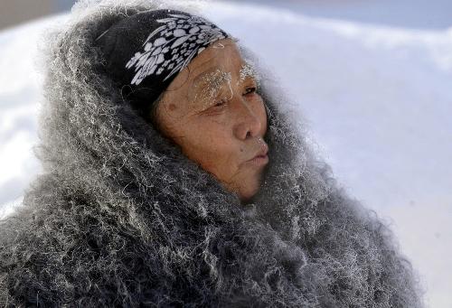 Temperature drops to minus 42 degrees in NW China's Xinjiang