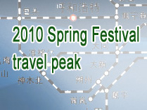 Focus on 2010 Spring Festival travel peak