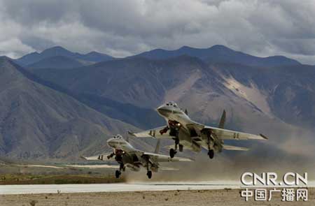China's air force builds world's highest airports