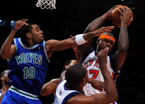 New York Knicks crushes Timberwolves 132-105 