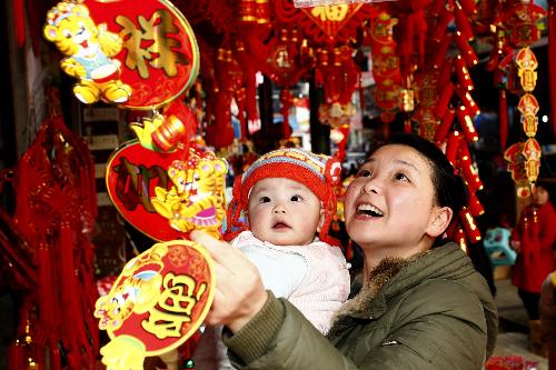 Lunar new year markets boom in China