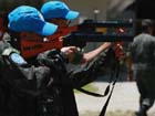 Peacekeepers for Haiti in training