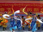 Tibetans go on pilgrimages to mark New Year's Day