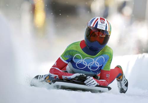 Williams wins women's skeleton at Winter Olympics 