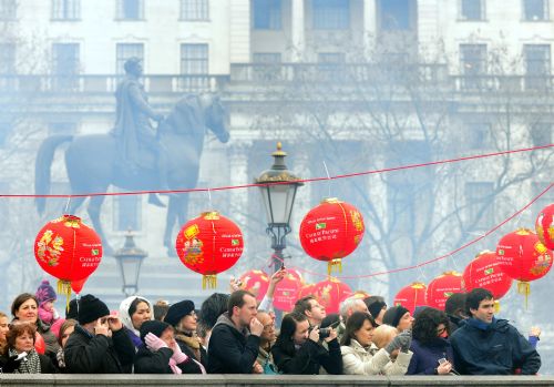 Grand Chinese Lunar New Year celebrations held in London 