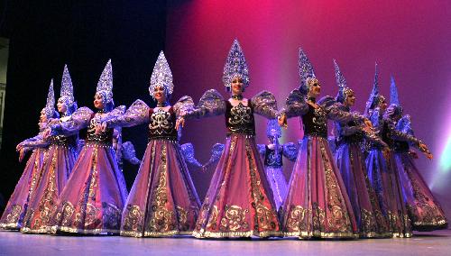Russian Theatre Dance Gzhel troupe performs in Doha