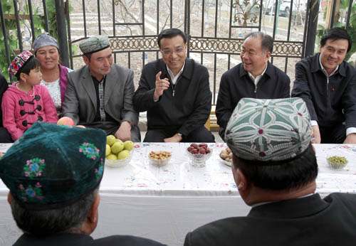 Chinese vice premier stresses livelihood, stability in Xinjiang