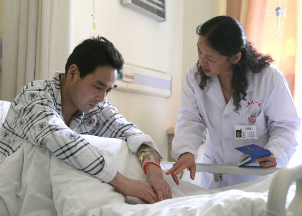 Wangjialing coal mine accident survivors under