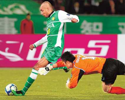Beijing Guoan defeats Japan Kawasaki Frontale 2-0