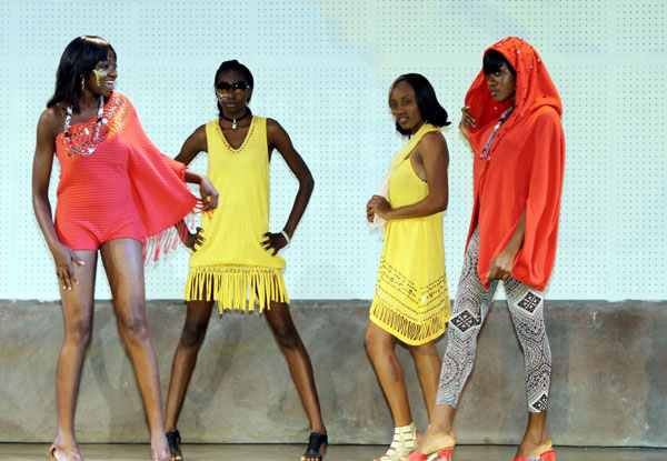 Fashion show at Africa Pavilion