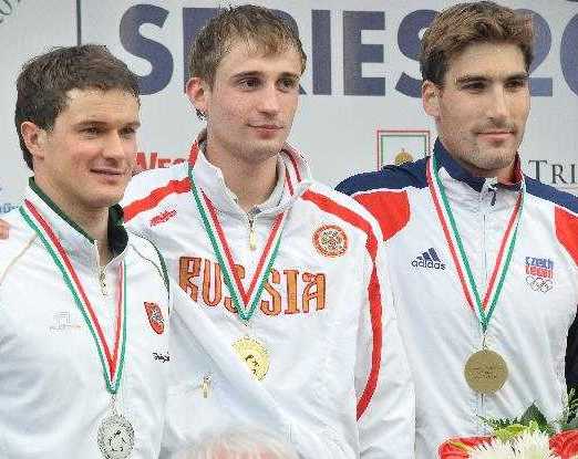Russia's Lesun wins gold at Modern Pentathlon World Cup