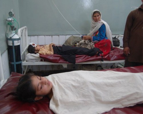 Blast kills two kids in Pakistan's Peshawar 