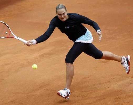 Serena dumped out by Petrova at Madrid Open 