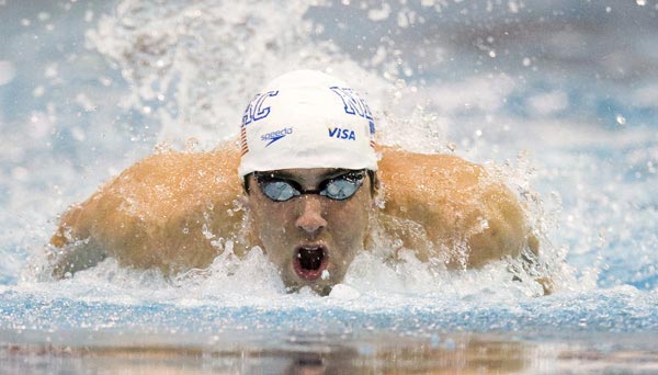 Phelps wins 200m free, 100m butterfly at Charlotte UltraSwim 