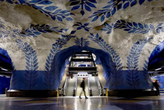 Stockholm subway: World's longest art gallery
