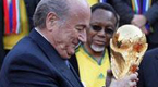 World Cup trophy handed over to South Africa
