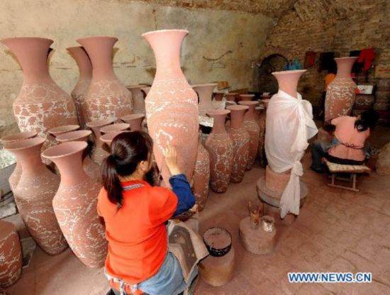 Firing memories of history: Ancient town Chenlu in NW China