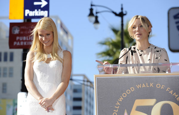 Gwyneth Paltrow received star on Walk of Fame