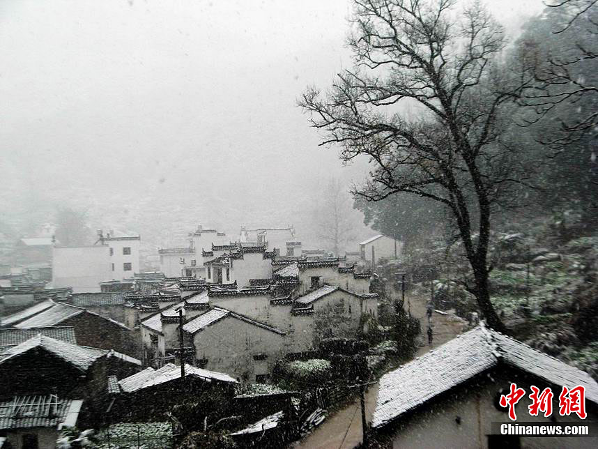 Fairyland！China's most beautiful town after snow