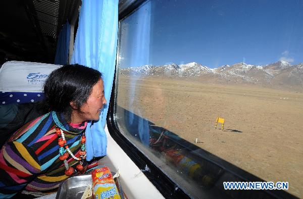 Take a train to Lhasa
