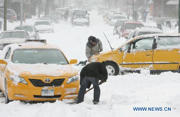 Blizzard wrecks havoc in Northeast U.S.