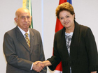 Brazilian President Rousseff meets foreign guests 