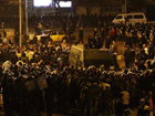 Egyptian riot police clashes with protesting Christians 