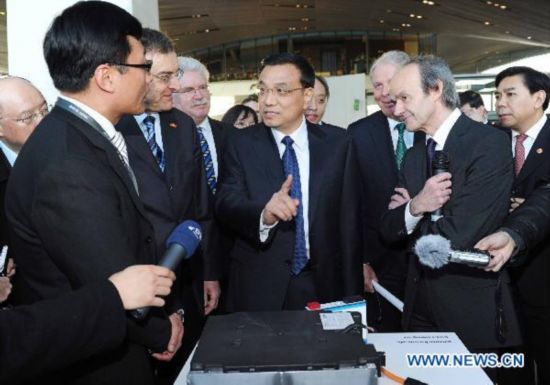 Chinese vice premier visits BMW project in Munich