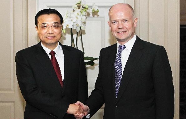 Chinese vice premier urges greater efforts to enhance ties with UK