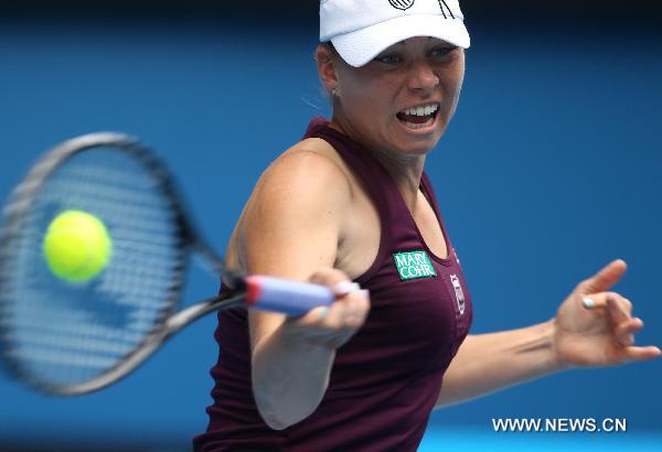 Zvonareva beats Kvitova at Australian Open